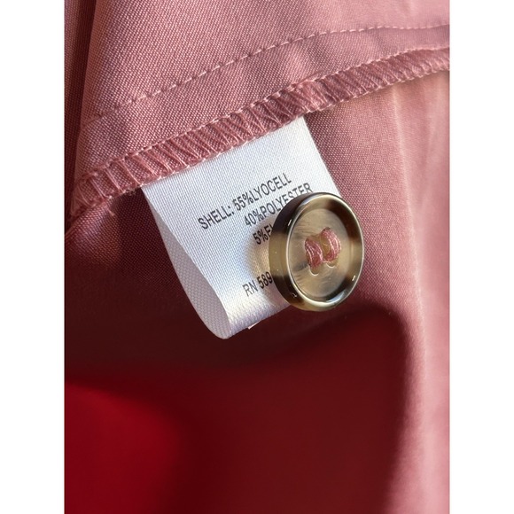 Antonio Melani Roxanne Shirt Dress Pink Size 14 WORE ONCE - Picture 6 of 7